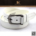 Mens leather white belts 2014 white leather belt